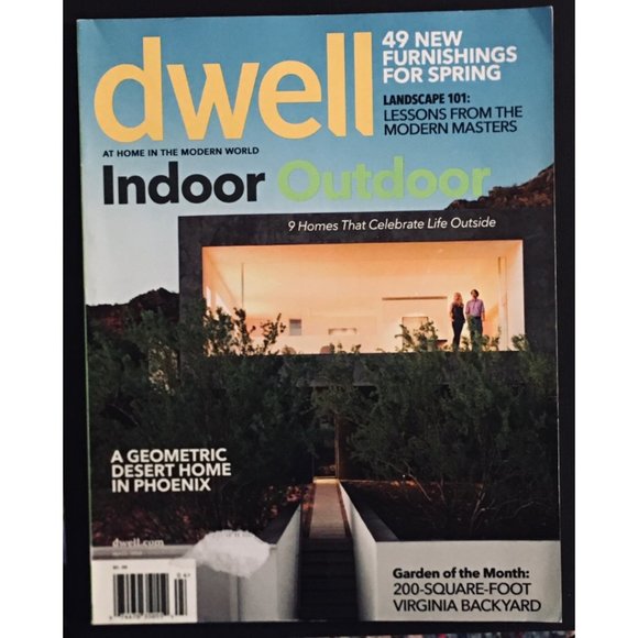 DWELL 2013 vol.13 #5 INDOOR OUTDOOR - Picture 1 of 2